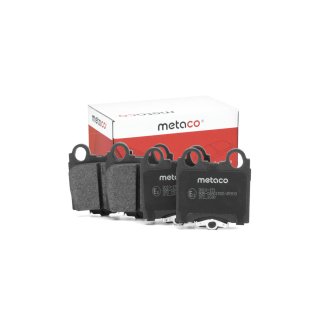 Колодки тормозные задние дисковые к-кт metaco 3010-151 фото