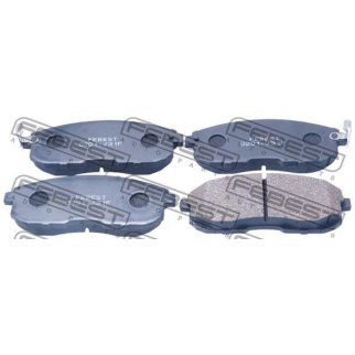 Колодки тормозные FEBEST _0201-J31F фото