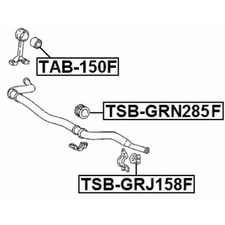 Втулка переднего стабилизатора d41 фото 2