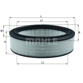 Фильтр воздушный KNECHT LX 2844 фото 2