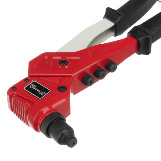 Заклепочник ручной, литой, поворотный, 290 мм, 0-360° заклепки 2,4-3,2-4,0-4,8 мм, PRO Matrix фото 3