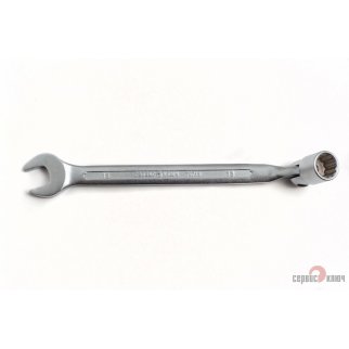 Ключ рожковый 13мм с карданной головкой удлиненный СЕРВИС КЛЮЧ фото