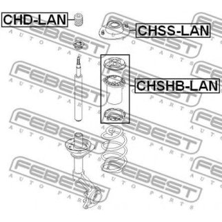 Опора переднего амортизатора FEBEST CHSS-LAN фото