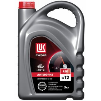 Антифриз красный G-12 ЛУКОЙЛ 5кг фото