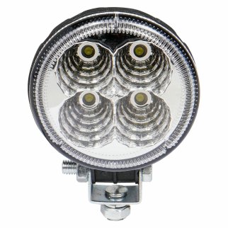 Фара светодиодная круглая, 4 LED рассеянный свет, 12W (83х83х51) 12/24V (ALED002) фото 2