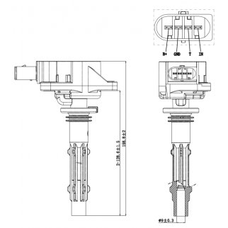Катушка зажигания FEBEST 16640-003 фото 2