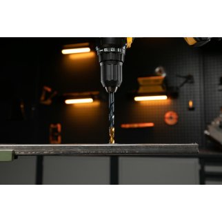 Набор сверл по металлу 1,5-6,5 мм, HSS-Tin, Golden Tip, 10шт Denzel фото 13