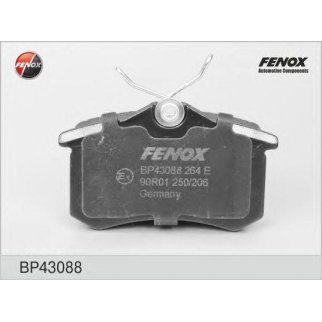 Колодки тормозные задние дисковые к-кт Fenox BP43088 фото