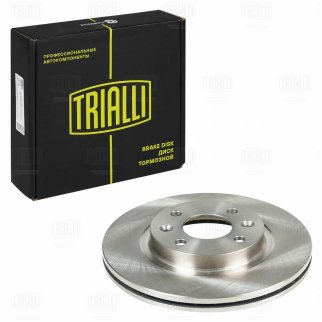 Диск тормозной передний вентилируемый TRIALLI DF 095103 фото