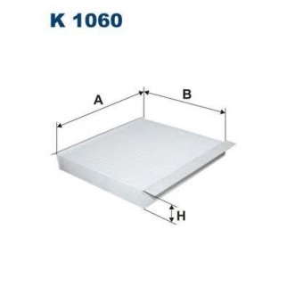 Фильтр салона FILTRON K 1060 фото