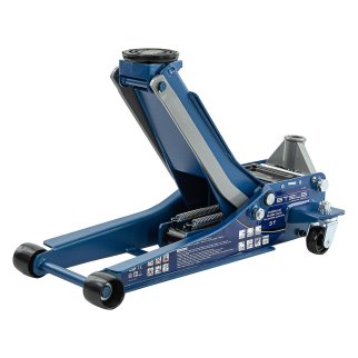 Домкрат подкатной гидравлический 3т 75-515мм быстр.подъем LOW PROFILE QUICK LIFT проф STELS фото 3