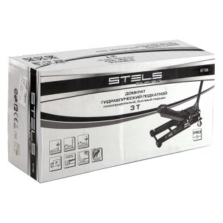 Домкрат подкатной гидравлический 3т 75-515мм быстр.подъем LOW PROFILE QUICK LIFT проф STELS фото 12