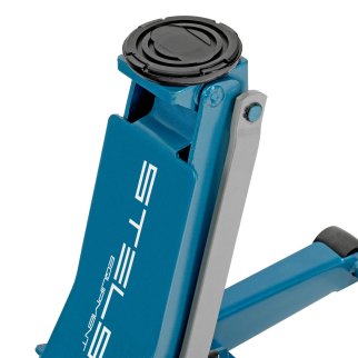 Домкрат подкатной гидравлический 3т 75-515мм быстр.подъем LOW PROFILE QUICK LIFT проф STELS фото 9