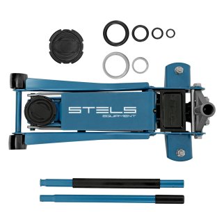 Домкрат подкатной гидравлический 3т 75-515мм быстр.подъем LOW PROFILE QUICK LIFT проф STELS фото 12