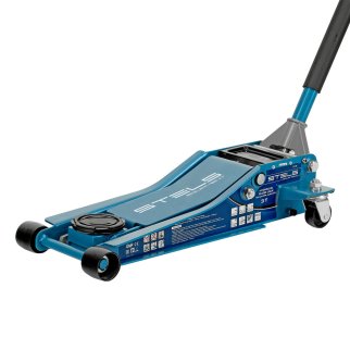 Домкрат подкатной гидравлический 3т 75-515мм быстр.подъем LOW PROFILE QUICK LIFT проф STELS фото 33