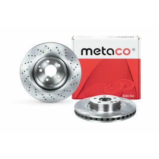 Диск тормозной передний вентилируемый metaco 3050-252 фото 2 Диск тормозной передний вентилируемый metaco 3050-252 фото 2