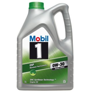 Mobil 1 ESP 0W30 (5L)_масло моторное!синт.ACEA C2/C3, VW 504 00,VW 507 00,MB 229.31, 229.51, 229.52 фото