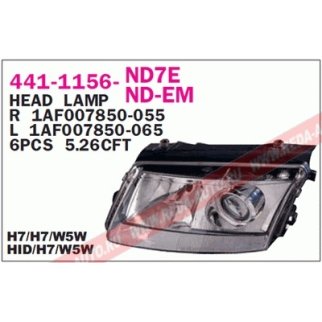 Фара левая DEPO 441-1156L-ND-EM фото