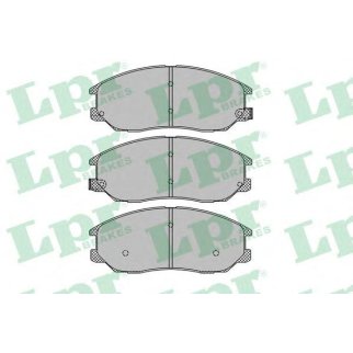 Колодки тормозные передние к-кт Lpr 05P1448 фото
