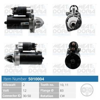 5010004_стартер! 2.2Kw MB W124/W140/W202/W210/Sprinter/Viano 2.0D/2.2-3.2CDi 93> фото