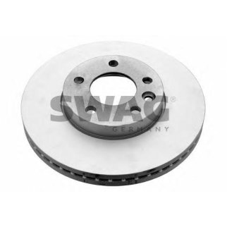 Диск тормозной передний вентилируемый SWAG 30 92 8504 фото
