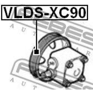 Шкив насоса гидроусилителя FEBEST VLDS-XC90 фото