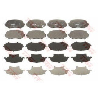 Колодки тормозные передние к-кт TRW GDB3486 фото