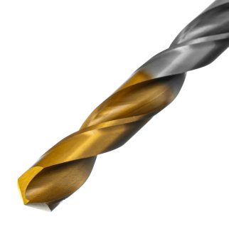 Сверло спиральное по металлу 9 x 125мм, Р6М5, Golden Tip // Denzel фото 3
