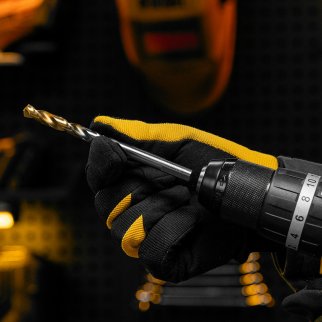 Сверло спиральное по металлу 9 x 125мм, Р6М5, Golden Tip // Denzel фото 7