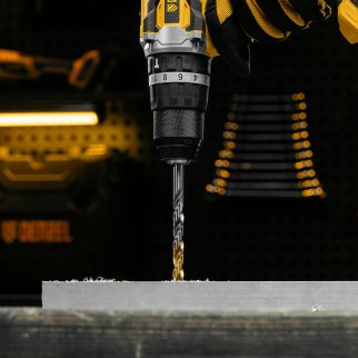 Сверло спиральное по металлу 9 x 125мм, Р6М5, Golden Tip // Denzel фото 10