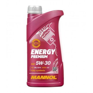 Масло моторное MANNOL ENERGY PREMIUM 5W-30 1 л 4006 фото