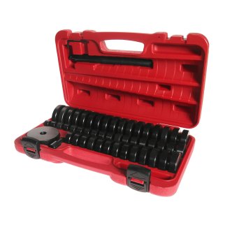 Набор оправок для выпрессовки подшипников, втулок, сальников 18-84мм кейс 50пр JTC фото