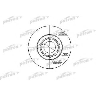 Диск тормозной PATRON PBD4253 фото