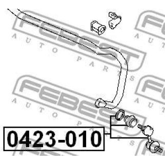 Стойка заднего стабилизатора FEBEST 0423-010 фото