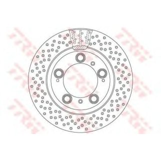 Диск торм.PORSCHE BOXSTER (987) Spyder [2010/06-2011/12], фото