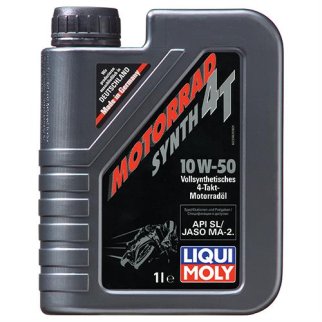 Масло моторное LIQUI MOLY RACING 4такт. 10W50HD синт. 1л фото