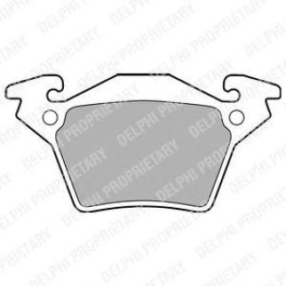 Колодки тормозные DELPHI _LP1471 фото