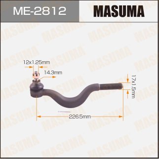 Наконечник рулевой Masuma ME-2812 фото