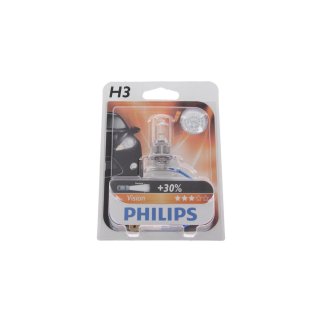 Лампа 12V H3 55W +30% PHILIPS Premium 1 шт. блистер 12336PRB1 фото