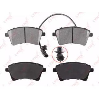 Колодки тормозные передние к-кт LYNXauto BD6320 фото