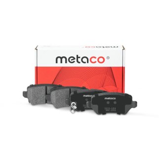 Колодки тормозные задние дисковые к-кт metaco 3010-008 фото