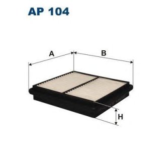 Фильтр воздушный FILTRON AP 104 фото