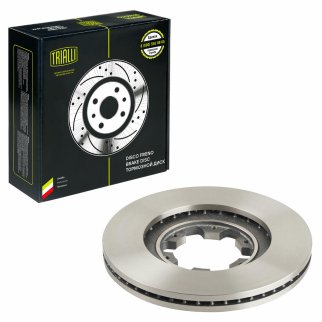 Диск тормозной передний вентилируемый TRIALLI DF 140122 фото 2