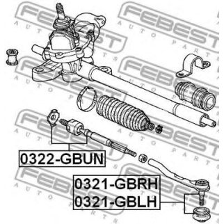 Наконечник рулевой правый фото