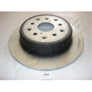 Диск тормозной задний ashika 61-02-229 фото