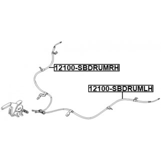 Трос ручного тормоза правый фото 2