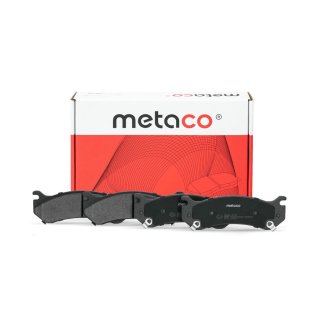 Колодки тормозные передние к-кт metaco 3000-272 фото