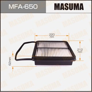 Фильтр воздушный Masuma MFA-650 фото