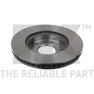 2045102NK_диск тормозной передний! Citroen C1, Peugeot 107, Toyota Aygo 1.0/1.4HDi 05> фото