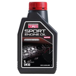 Масло моторное Motul TRD SPORT ENGINE OIL GASOLINE 5W-30 синтетическое 1 л 110939 фото